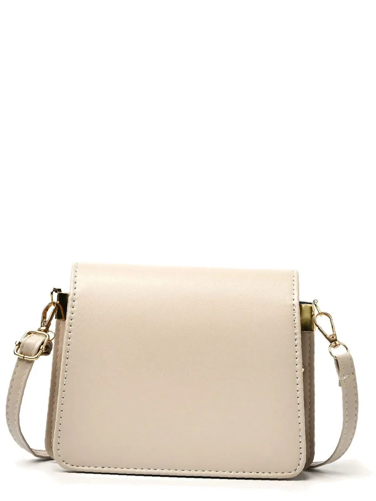 Olivia Mark Metal Lock Croc Embossed Crossbody Bag Women Crossbody