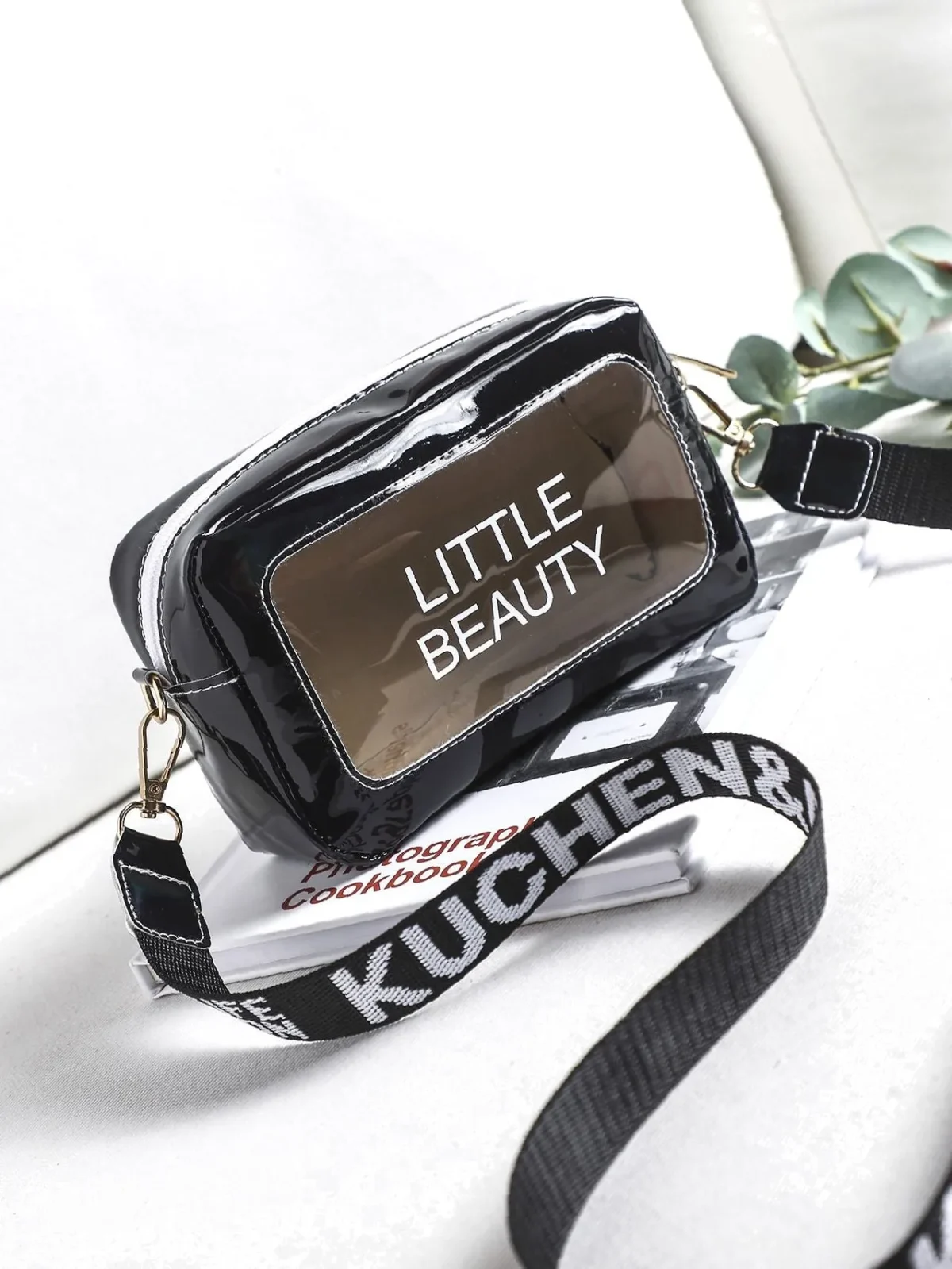 Olivia Mark Letter Graphic Crossbody Bag Crossbody Mujer Olivia