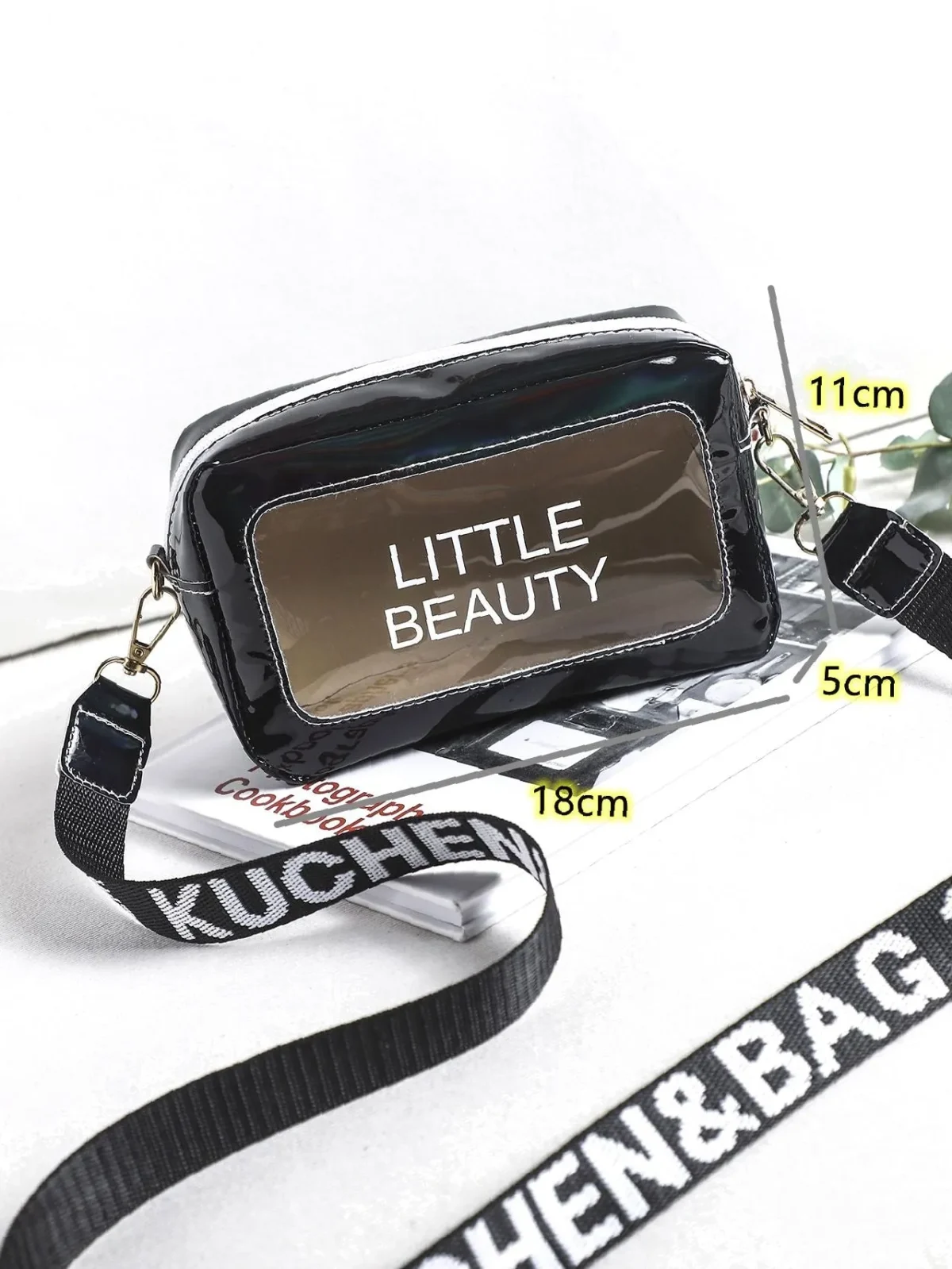 Olivia Mark Letter Graphic Crossbody Bag Crossbody Mujer Olivia