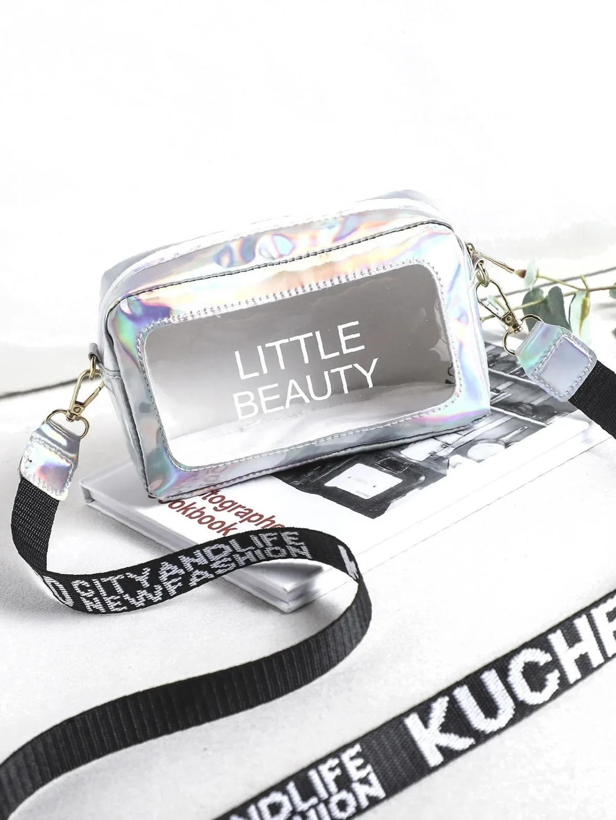 Olivia Mark Letter Graphic Crossbody Bag Crossbody Mujer Olivia